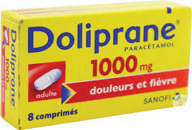 DOLIPRANE 1000MG B/8 CPR