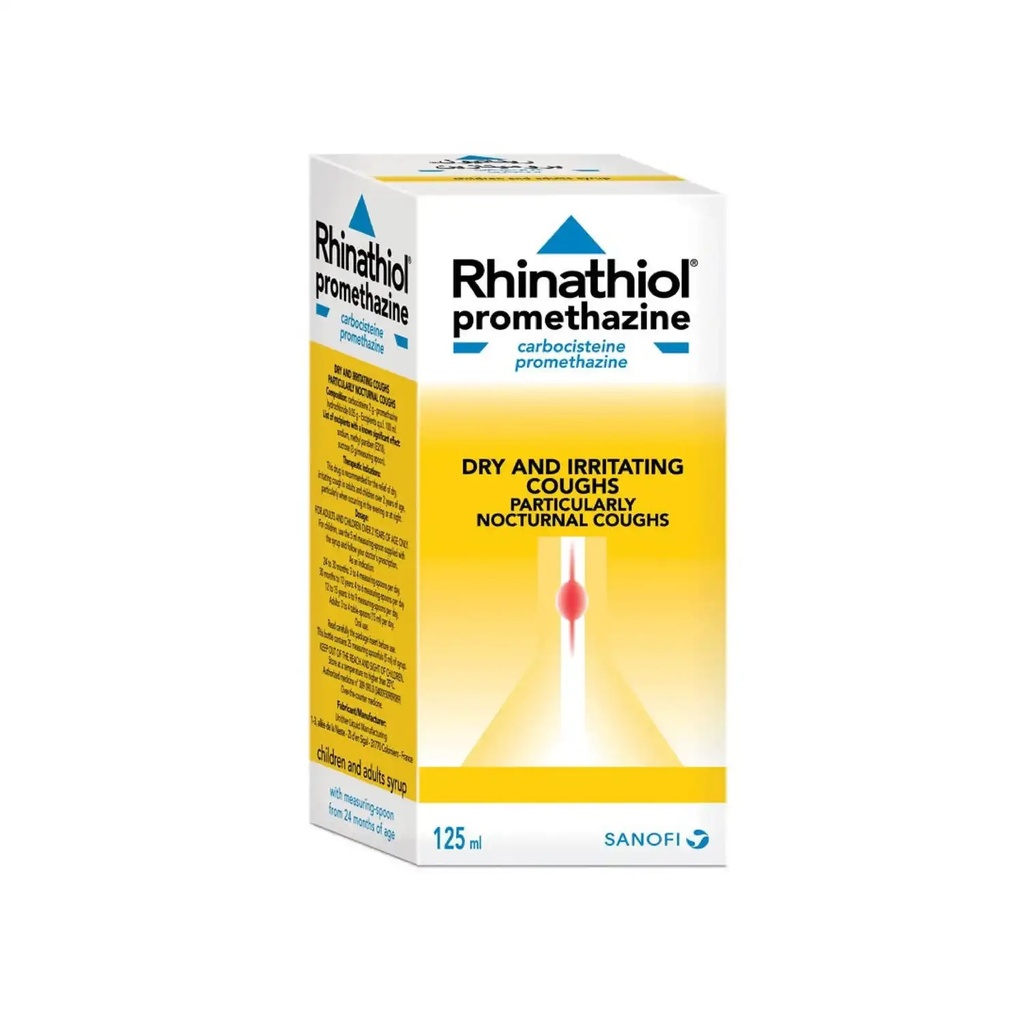 RHINATHIOL PROMETHAZINE SP 125ML