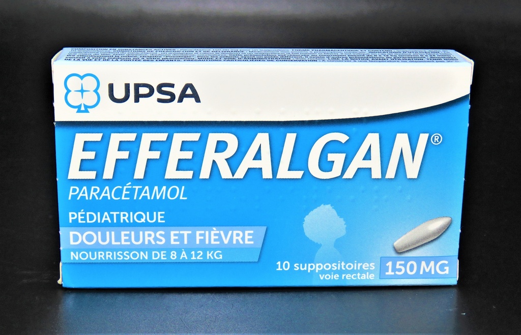 EFFERALGAN 150MG SUPPO B/10