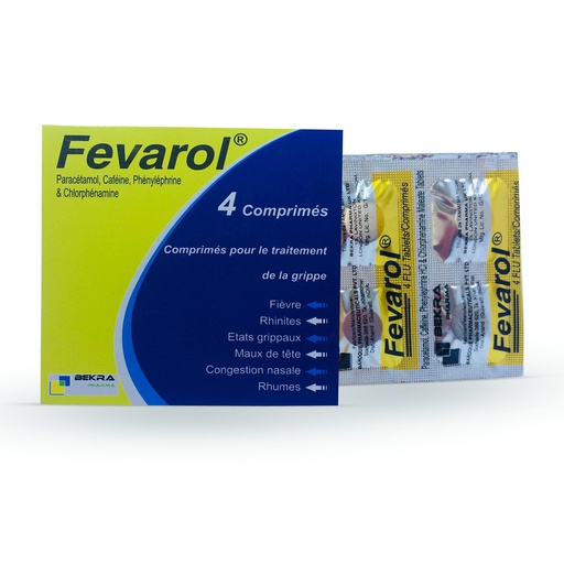 [FEVA106] FEVAROL 500MG/2MG/30MG/5MG CPR B/200