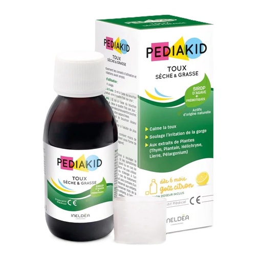 [02PTX02] PEDIAKID TOUX SECHE&GRASSE 125ML