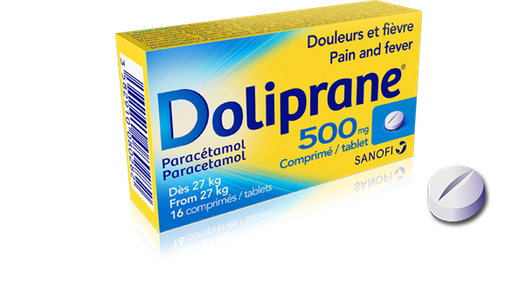 [3232018] DOLIPRANE 500MG CPR BL2X8