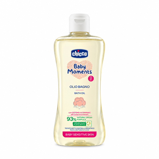 [00010242000000] CHICCO BABY MOMENTS HUILE DE MASSAGE 0M+ 200 ML