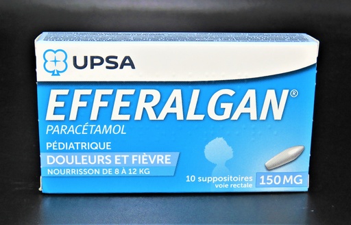 [3390585] EFFERALGAN 150MG SUPPO B/10