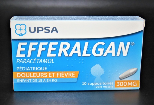 [3390579] EFFERALGAN 300MG SUPPO 10